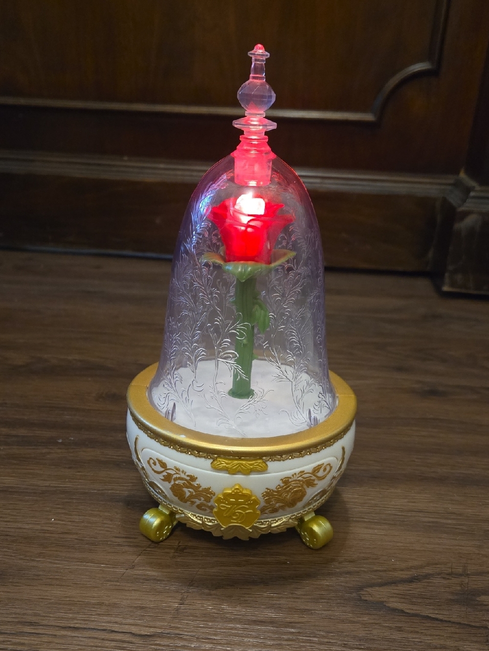 Disney’s Beauty & The Beast - Enchanted Rose - Musical Light Up Jewelry Box